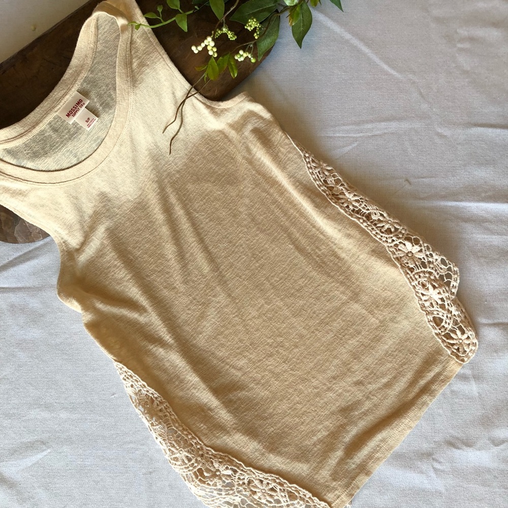 Mossimo Crochet Detailed Tank